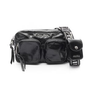 Miu Miu Shoulder Bag leather black